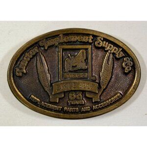 Tractor Implement Supply Belt Buckle 63 Years Tisco
